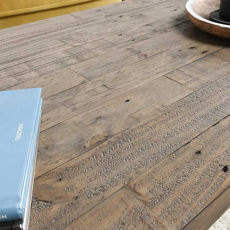 Kirklands Home Roane Gray Reclaimed Pine Coffee Table Sale