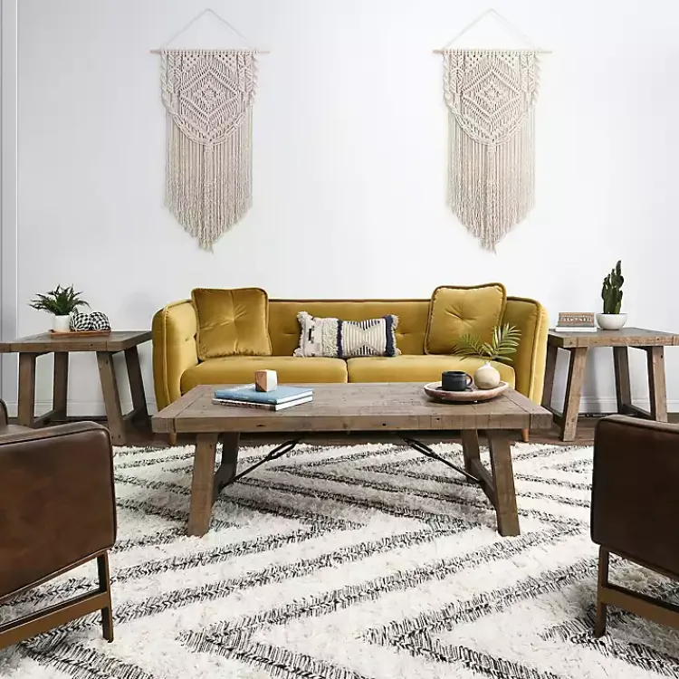 Kirklands Home Roane Gray Reclaimed Pine Coffee Table Sale