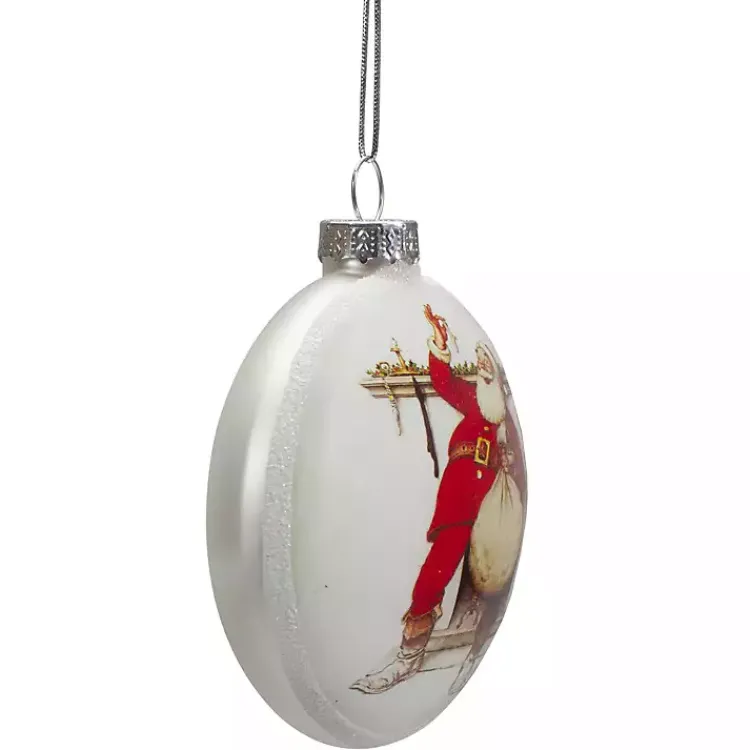 Christmas Ornaments>Kirklands Home Rockwell Classic Holiday Scene Ornaments, Set of 3
