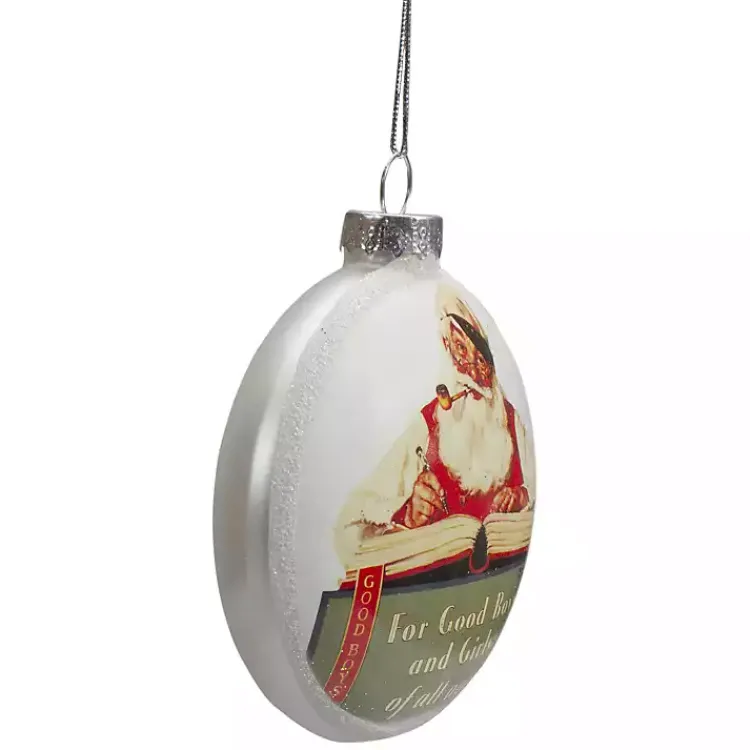 Christmas Ornaments>Kirklands Home Rockwell Classic Holiday Scene Ornaments, Set of 3