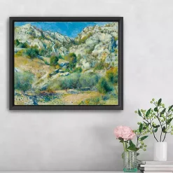 Kirklands Home Rocky Crags at L'Estaque Canvas Art Print, 18x22 Clearance