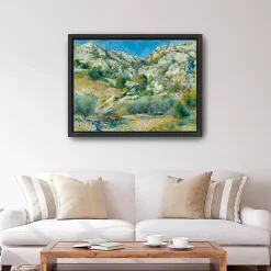Kirklands Home Rocky Crags at L'Estaque Canvas Art Print, 32x42 Outlet