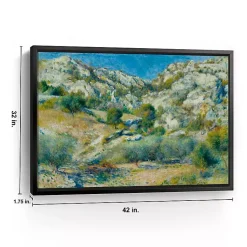 Kirklands Home Rocky Crags at L'Estaque Canvas Art Print, 32x42 Outlet