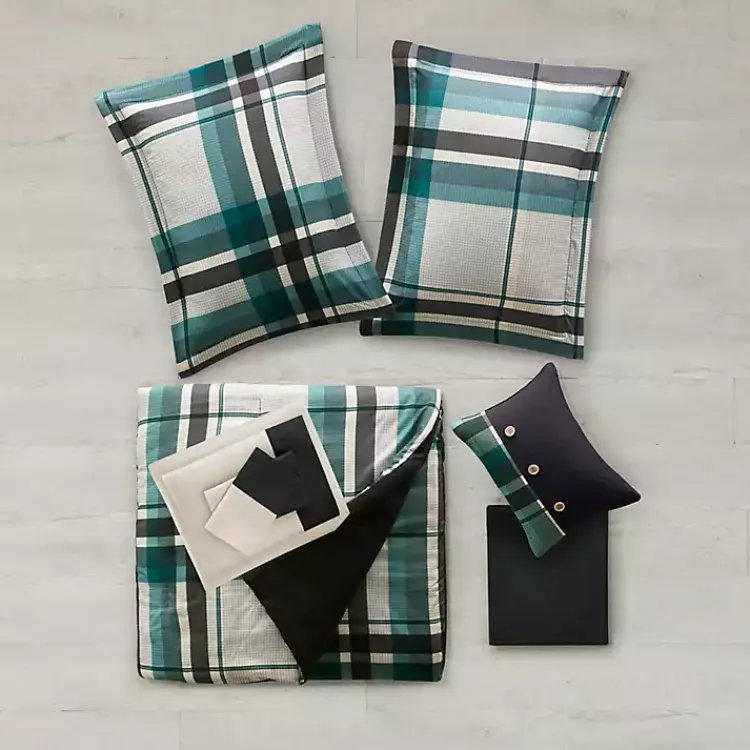 Kirklands Home Roger Plaid 9-pc. Full Comforter Set Best