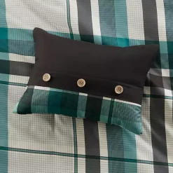 Kirklands Home Roger Plaid 9-pc. Queen Comforter Set Outlet