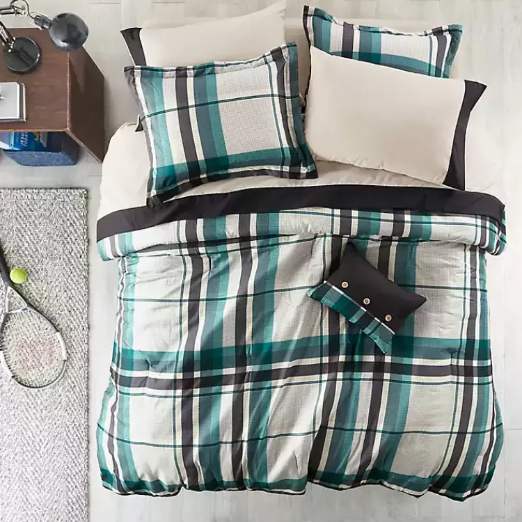Kirklands Home Roger Plaid 7-pc. Twin Comforter Set