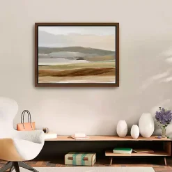 Kirklands Home Rolling Hills Framed Canvas Art Print Clearance