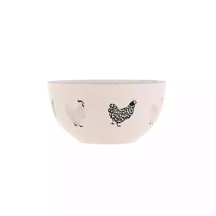 Kirklands Home Rooster Stoneware 16-pc. Dinnerware Set Ivory Online