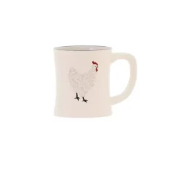 Kirklands Home Rooster Stoneware 16-pc. Dinnerware Set Ivory Online