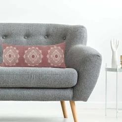 Pillows>Kirklands Home Rose Bohemian Medallion Lumbar Pillow Pink