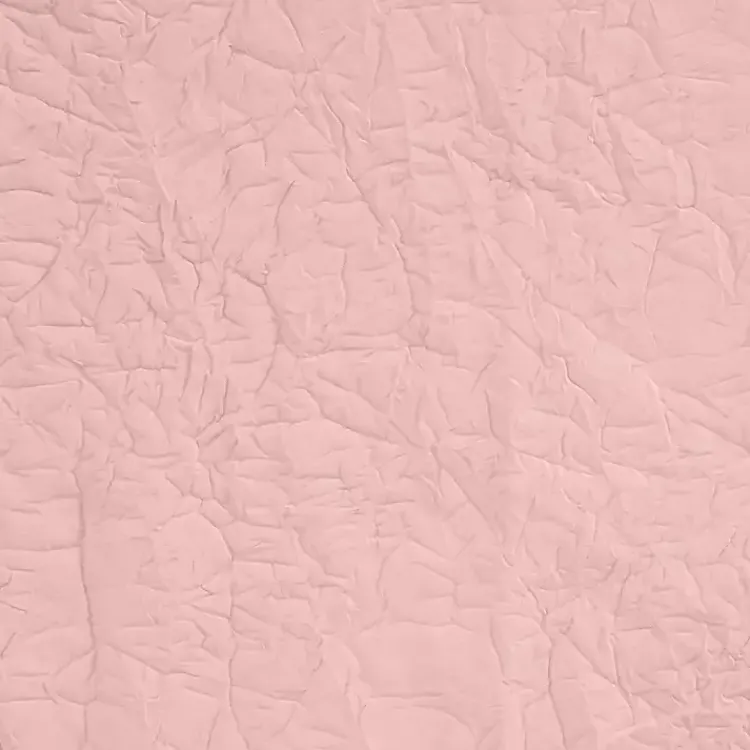 Kirklands Home Rose Crinkle Harmony Curtain Panel, 63 in. Pink Sale