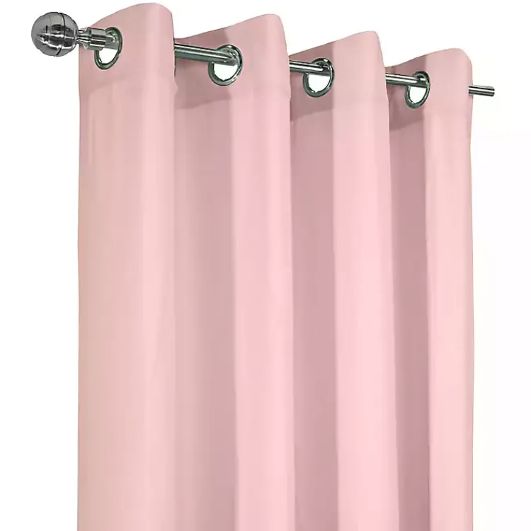Kirklands Home Rose Crinkle Harmony Curtain Panel, 63 in. Pink Sale