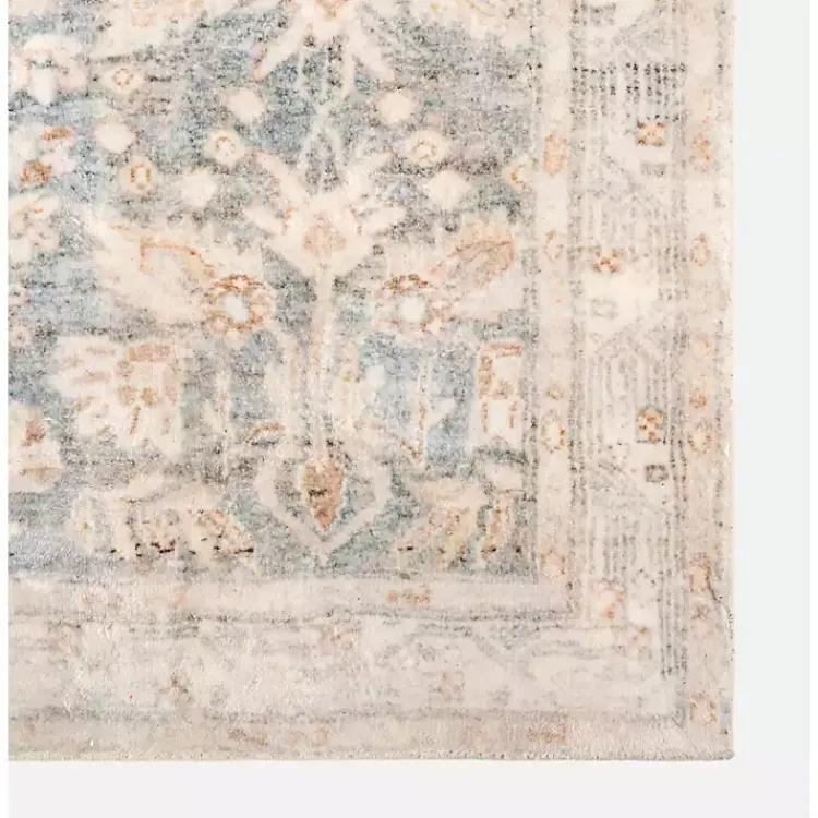 Kirklands Home Rosette Denim Area Rug, 5x7 Discount