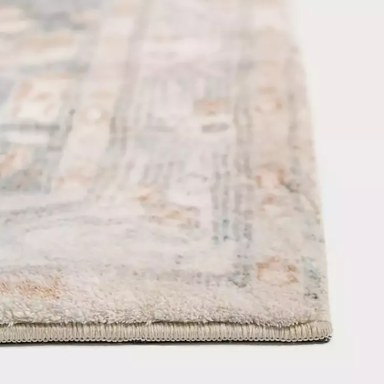 Kirklands Home Rosette Denim Area Rug, 5x7 Discount
