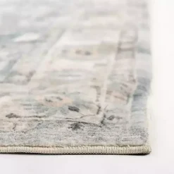 Kirklands Home Rosette Dusty Aqua Area Rug, 7x9 Best