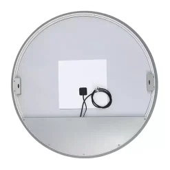 Kirklands Home Round Ashden LED Wall Mirror