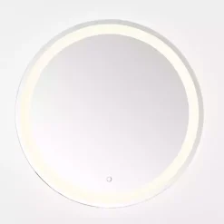Kirklands Home Round Caspar LED Wall Mirror Clearance