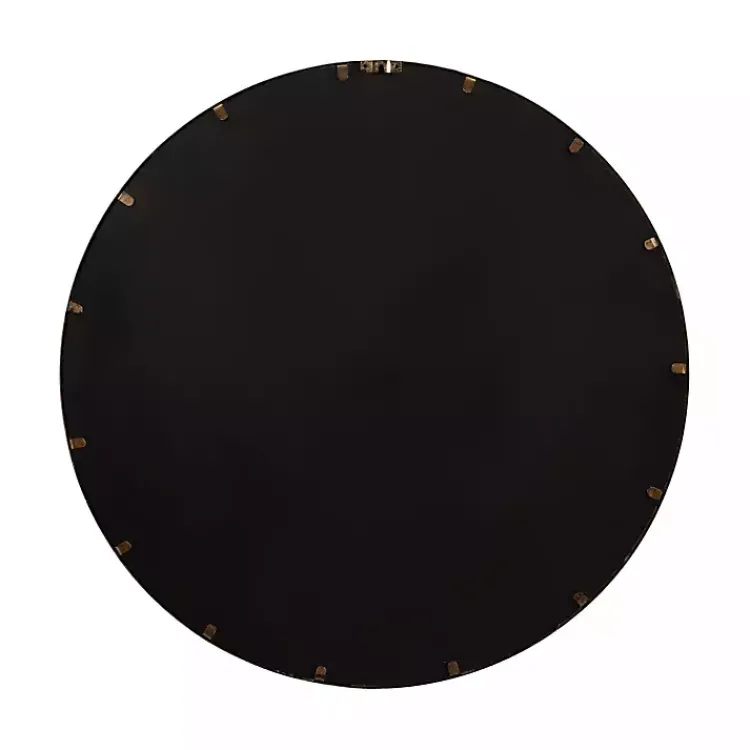 Kirklands Home Round Gold Geometric Overlay Wall Mirror Discount