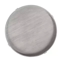 Kirklands Home Round Bellport Coffee Table Gray Clearance
