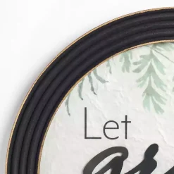 Kirklands Home Round Let Grace Abound Wall Plaque Clearance