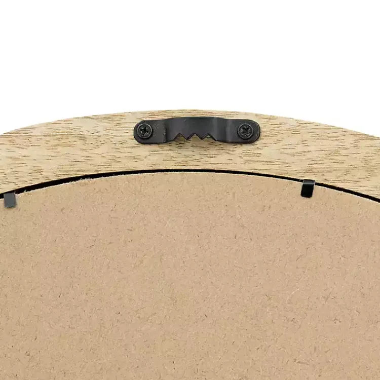 Kirklands Home Round Mango Wood Wall Mirror Sale