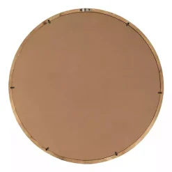 Kirklands Home Round Natural Light Wood Wall Mirror Best