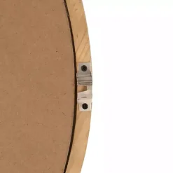 Kirklands Home Round Natural Light Wood Wall Mirror Best