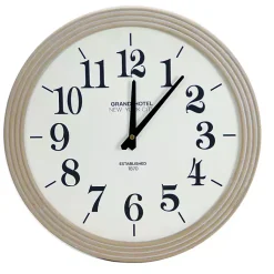 Kirklands Home Round Natural Reed Frame Wall Clock Sale