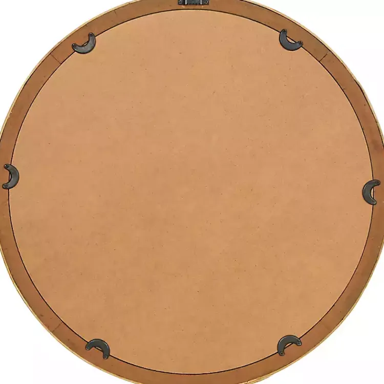 Kirklands Home Round Seagrass and Bamboo Wall Mirror Online