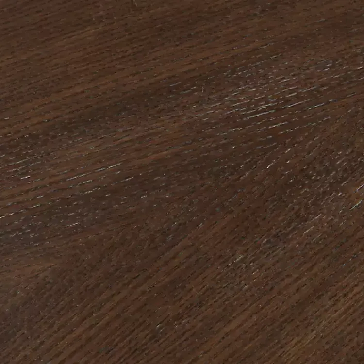 Kirklands Home Round Walnut Wood Starburst Coffee Table Brown