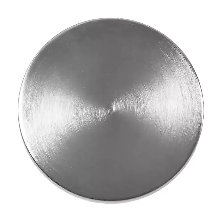Kirklands Home Round Zia Metal Accent Table Silver Hot