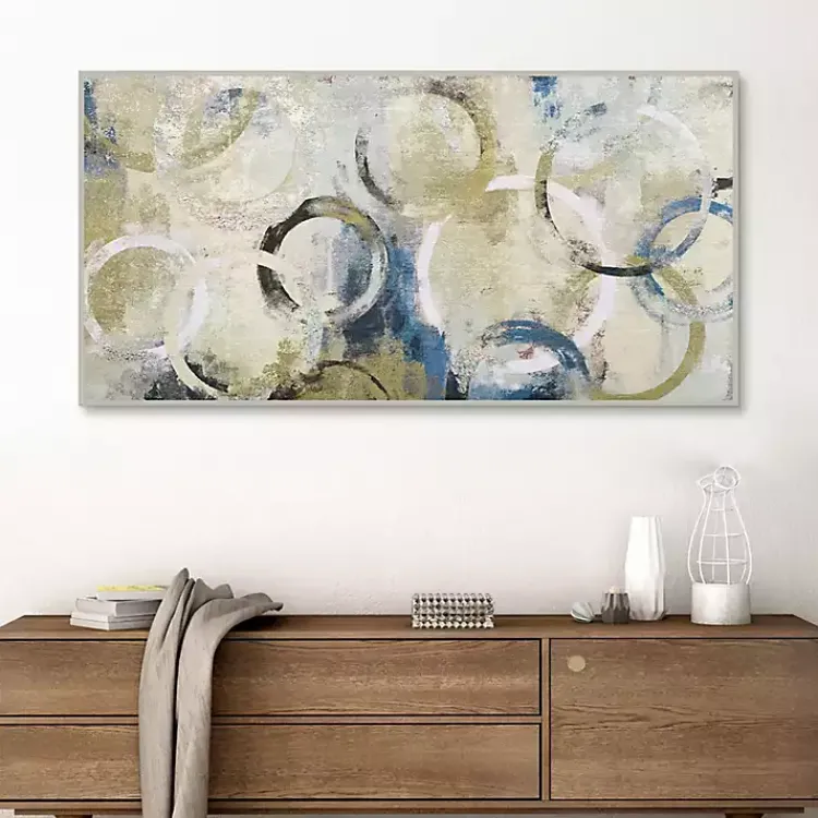 Kirklands Home Roundabout III Framed Canvas Art Print Hot