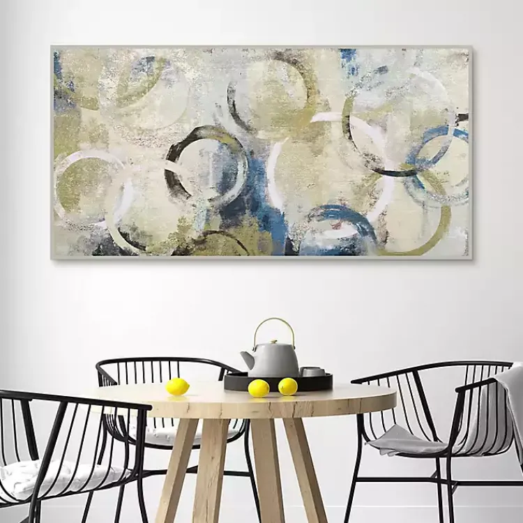 Kirklands Home Roundabout III Framed Canvas Art Print Hot