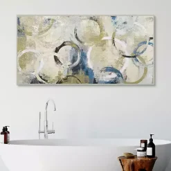 Kirklands Home Roundabout III Framed Canvas Art Print Hot