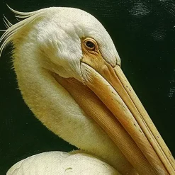 Kirklands Home Royal Pelican Framed Canvas Art Print Sale