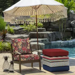 Kirklands Home Ruby Tropical 2-pc. Outdoor Deep Seat Cushion Clearance