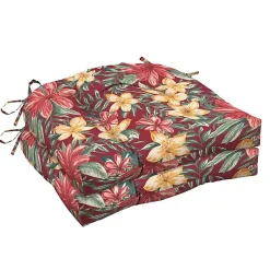 Kirklands Home Ruby Tropical 2-pc. Outdoor Wicker Cushion Set New