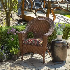 Kirklands Home Ruby Tropical 2-pc. Outdoor Wicker Cushion Set New