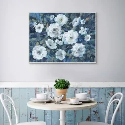 Kirklands Home Rugosa Roses Floral Framed Wall Art Hot