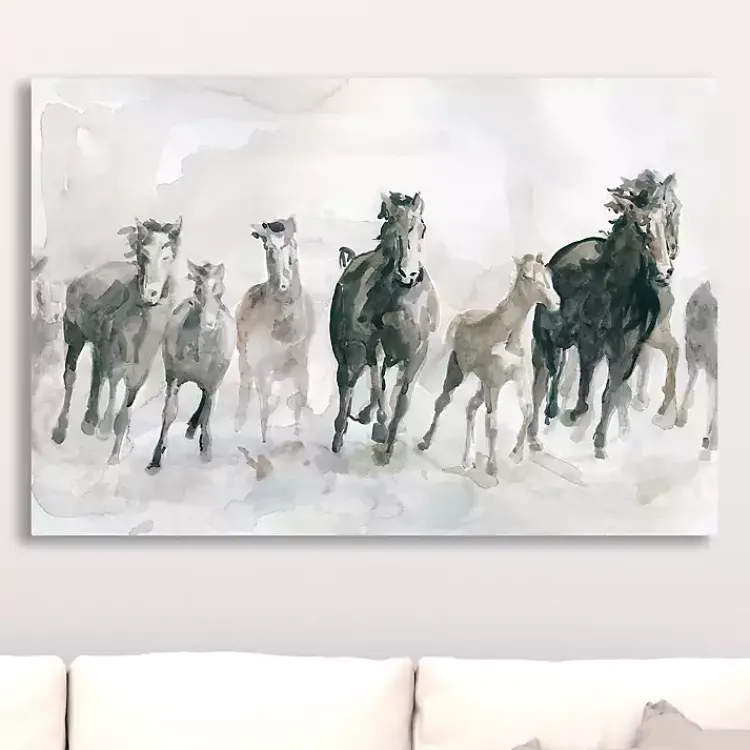 Kirklands Home Running Wild Giclee Canvas Art Print Best