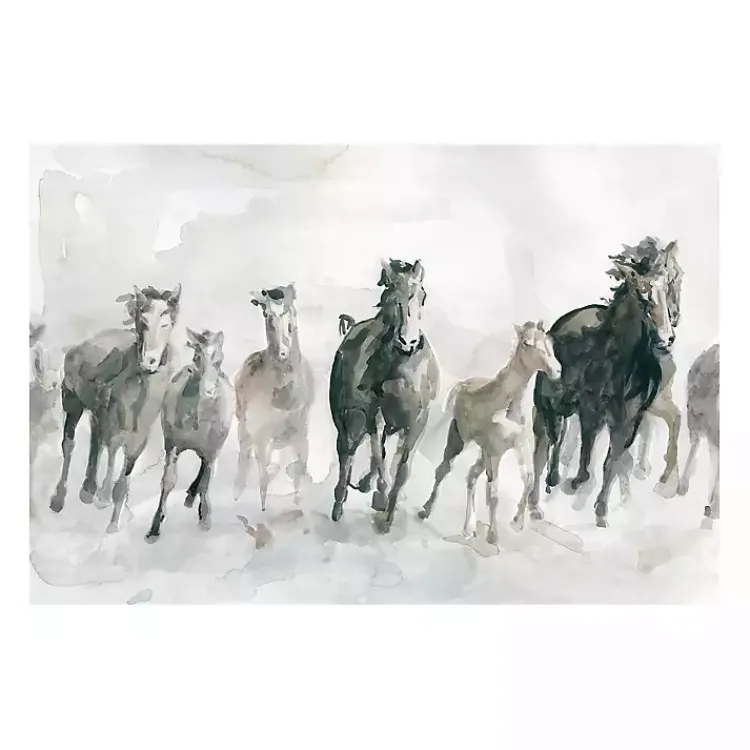 Kirklands Home Running Wild Giclee Canvas Art Print Best