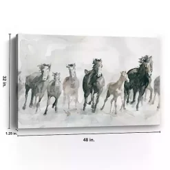 Kirklands Home Running Wild Giclee Canvas Art Print Best