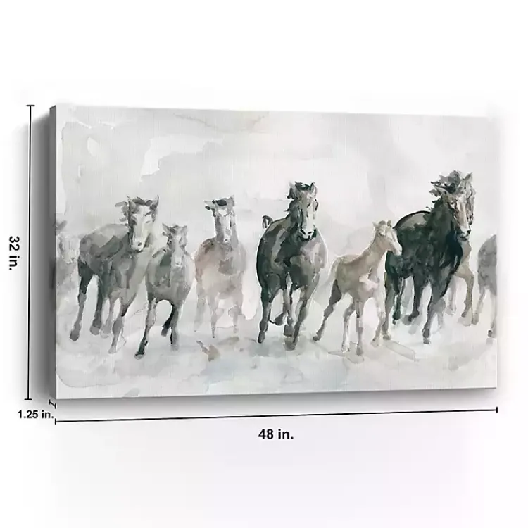 Kirklands Home Running Wild Giclee Canvas Art Print Best