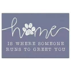 Kirklands Home Runs To Greet You Canvas Art Print, 18x12 in. Best