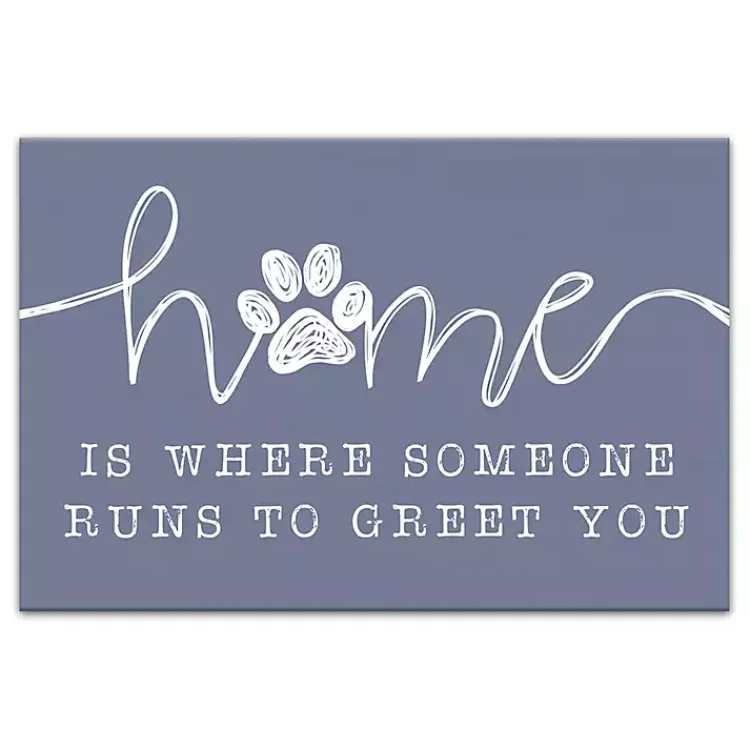 Kirklands Home Runs To Greet You Canvas Art Print, 18x12 in. Best