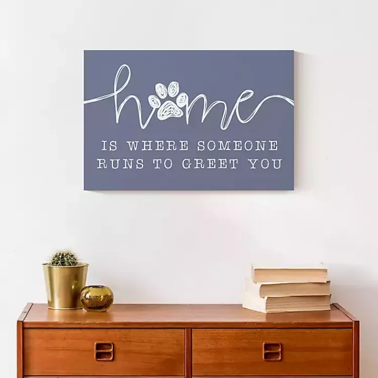 Kirklands Home Runs To Greet You Canvas Art Print, 18x12 in. Best