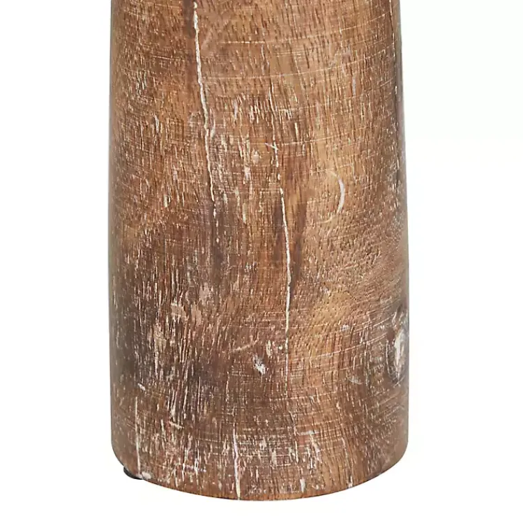 Candle Holders>Kirklands Home Rust Rustic Mango Wood 3-pc. Candle Holder Set