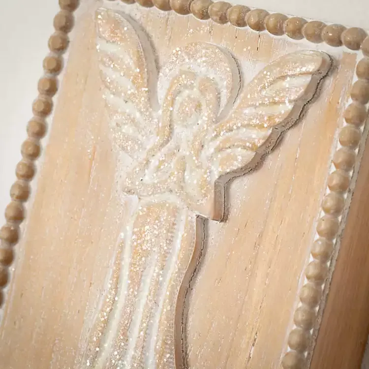 Christmas Art & Wall Decor>Kirklands Home Rustic Angels Framed Wall Plaques, Set of 2 Brown