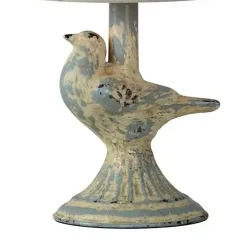 Kirklands Home Rustic June Bird Mini Table Lamps, Set of 2 Blue Hot