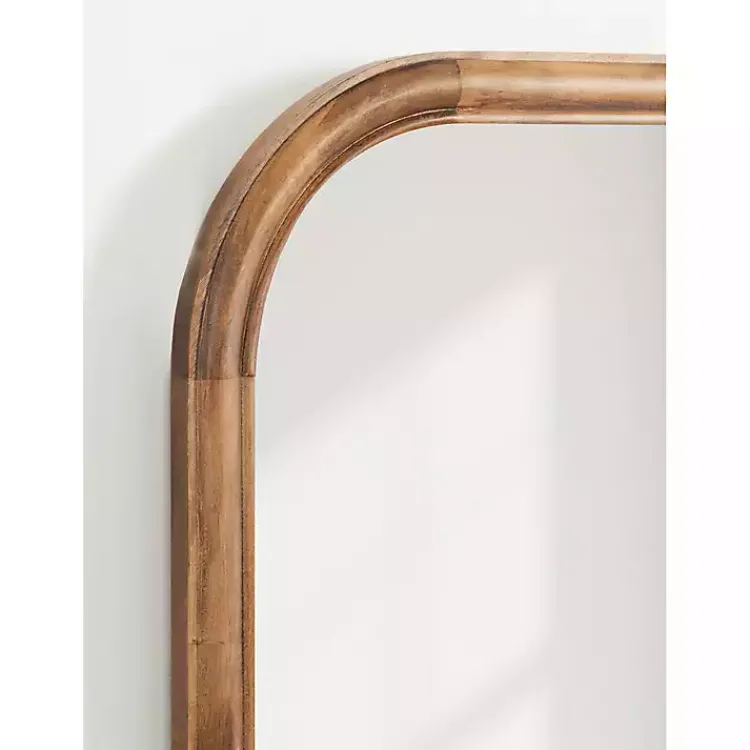 Kirklands Home Rustic Brown Wide Arch Wall Mirror Online